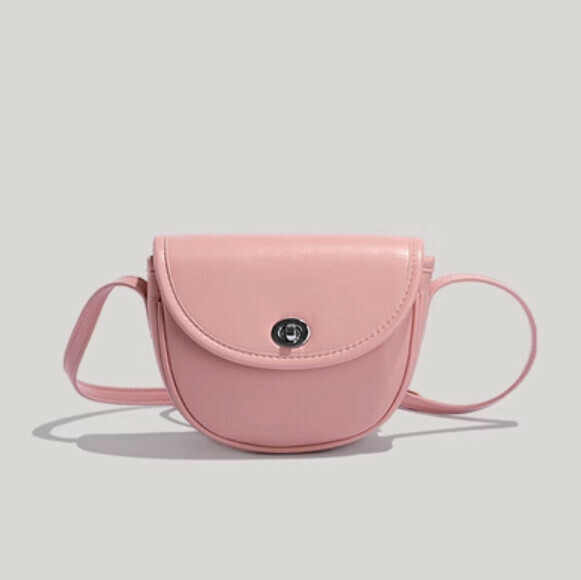 Hot Recommended Retro Shoulder Crossbody Bag (Pink)