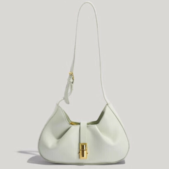 Hot Recommended High Quality Textured Shoulder Crossbody Bag (Light Green)