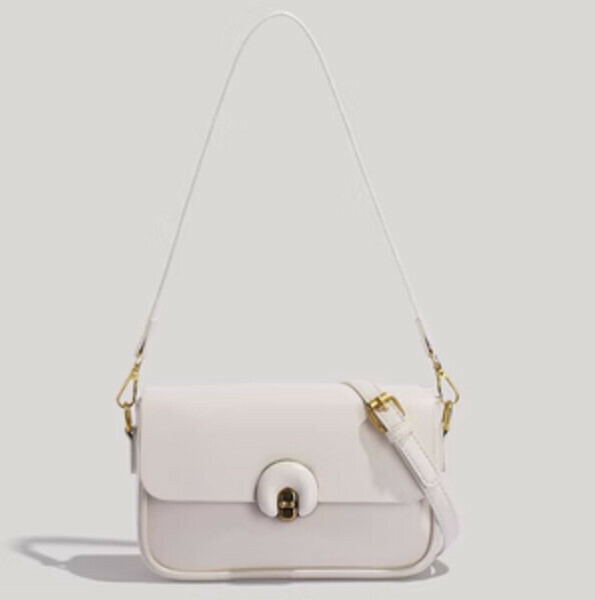 Hot recommendation: versatile and light luxury shoulder crossbody bag (off-white)