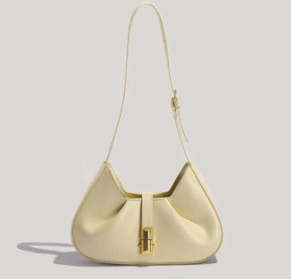 Hot Recommended High Quality Textured Shoulder Crossbody Bag (Yellow)