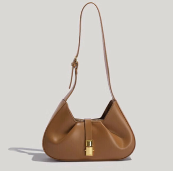 Hot Recommended High Quality Textured Shoulder Crossbody Bag (khaki)