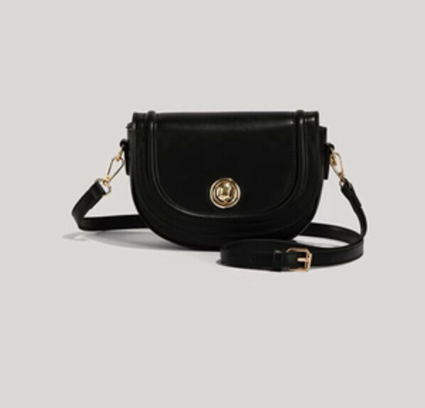 Hot Recommended Fashion Shoulder Crossbody Bag (Black)