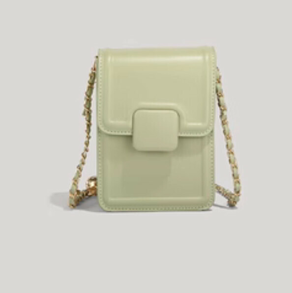 Hot Recommended Mini Chain Shoulder Crossbody Bag (Green)