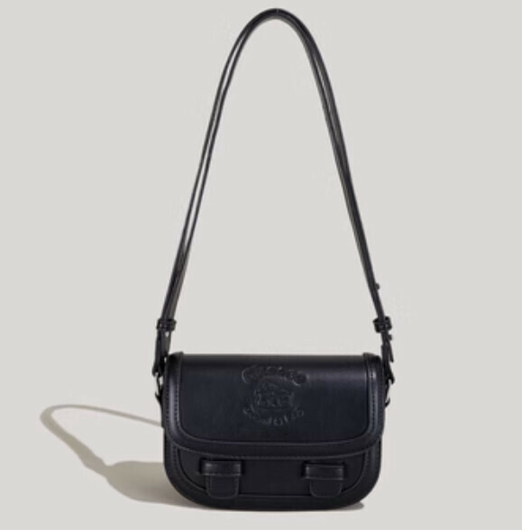 Popular sweet Cambridge bag crossbody bag (black)