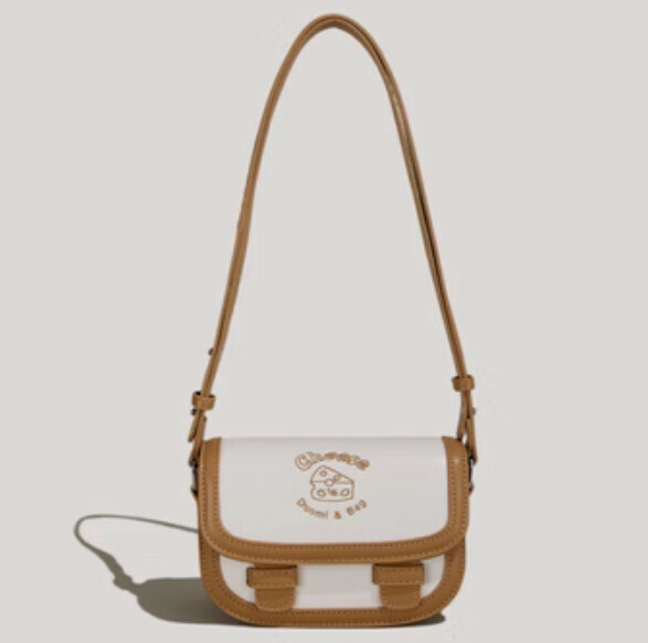 Popular sweet Cambridge bag crossbody bag (brown)