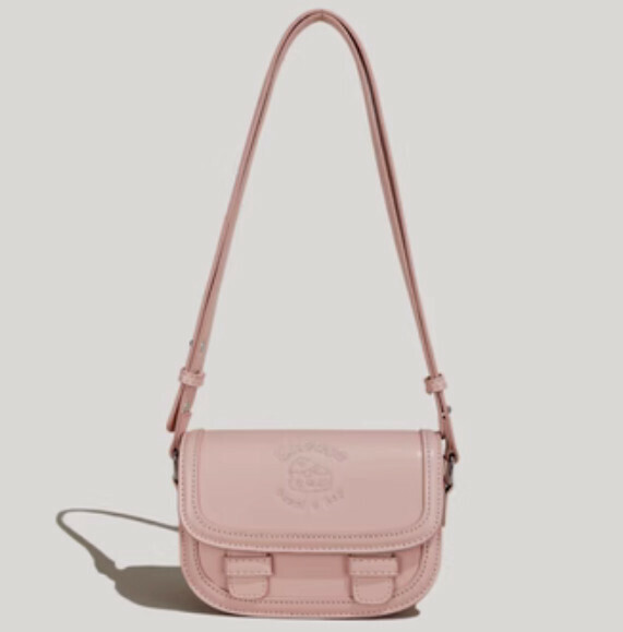 Popular sweet Cambridge bag crossbody bag (pink)