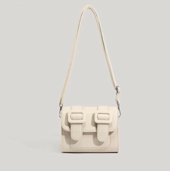 Popular postman shoulder crossbody bag (off-white)