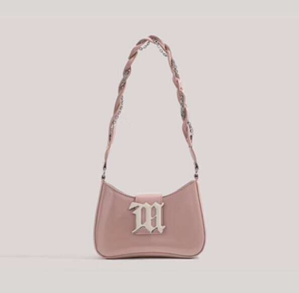 Popular high-end shoulder crossbody bag (pink)