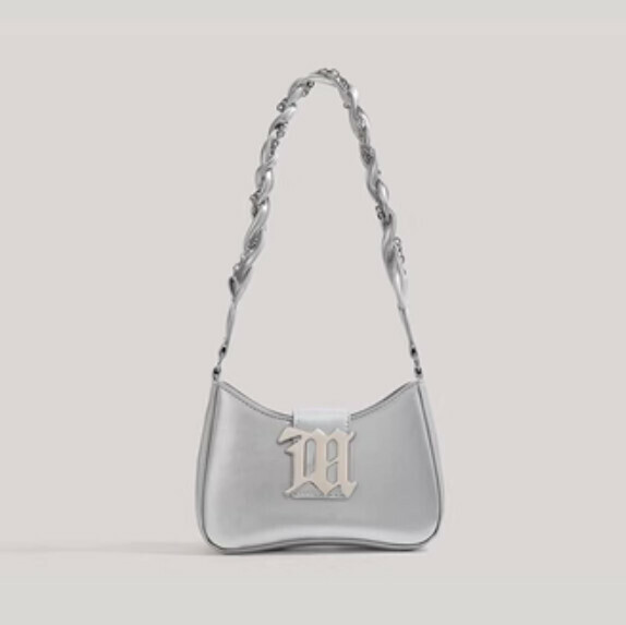 Popular high-end shoulder crossbody bag (silver)