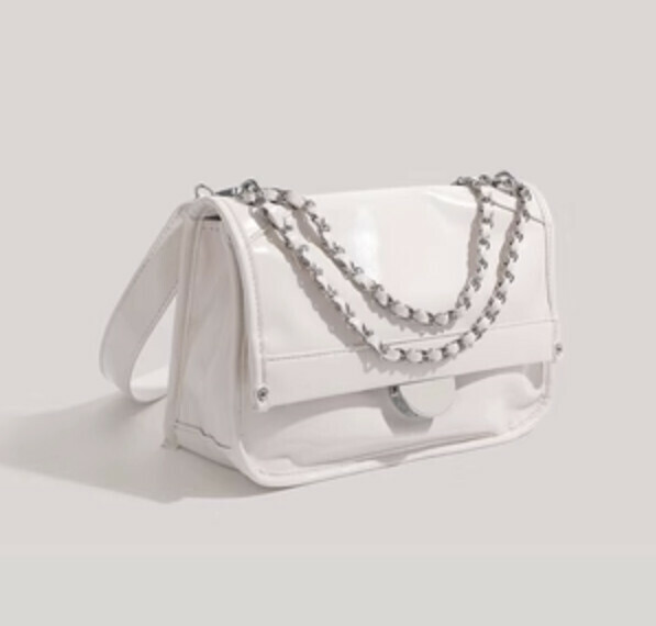 Popular large-capacity shoulder crossbody bag (off-white)