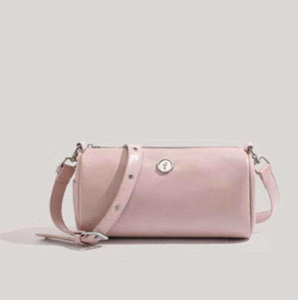 Popular Large Capacity Shoulder Crossbody Pillow Bag (Pink)
