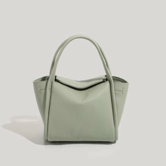 New pu leather commuter portable crossbody bag (green)