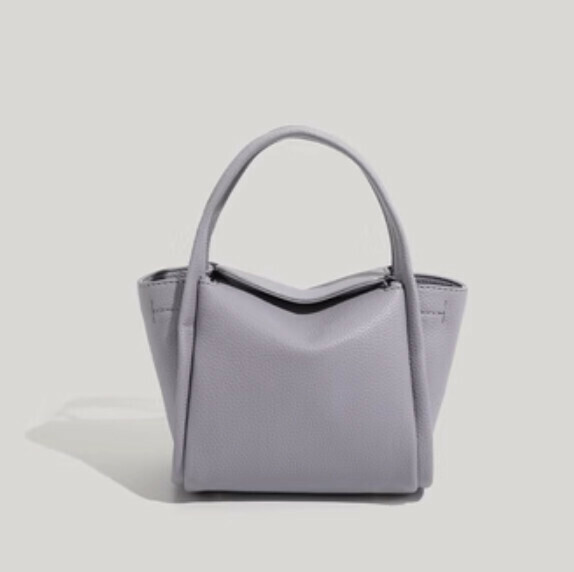 New pu leather commuter portable crossbody bag (purple)