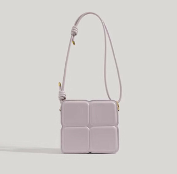 New pu leather mini shoulder crossbody bag (purple)
