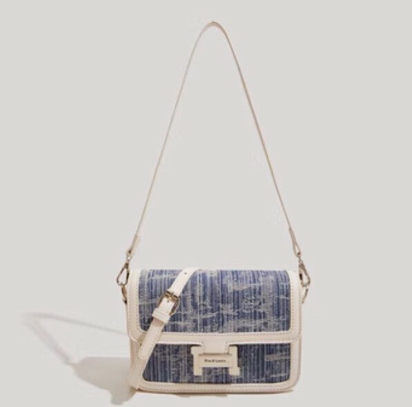 New pu leather fashionable shoulder crossbody bag (off-white)