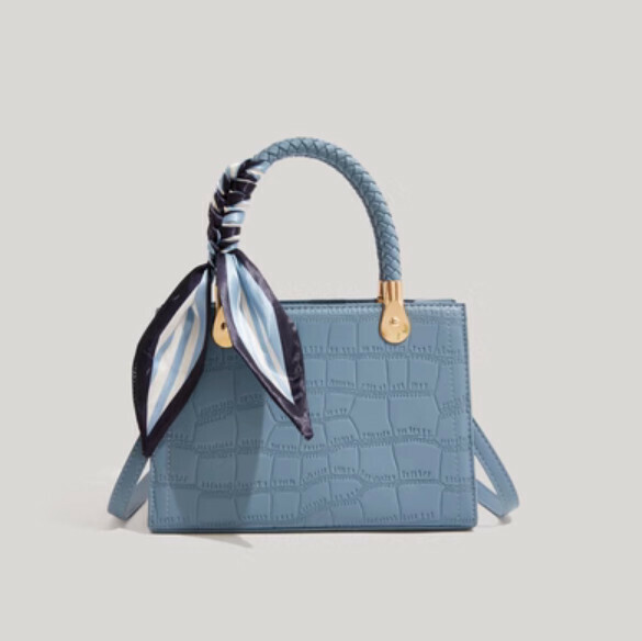 New large capacity portable tote bag (blue)