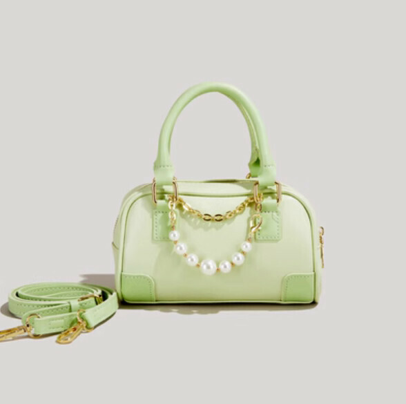 New Pearl Handheld Crossbody Bag (Green)