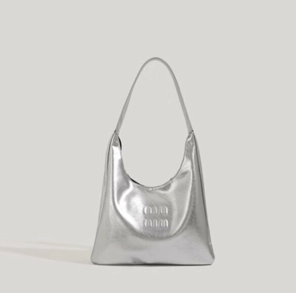 New versatile large-capacity armpit bag (silver)