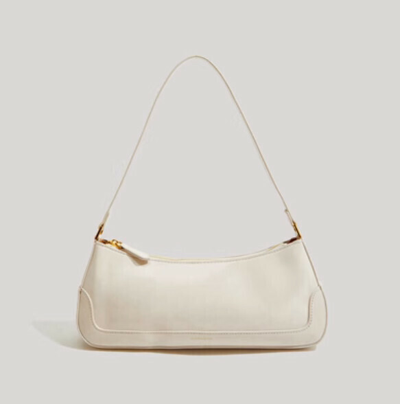 New Fashionable Shoulder Underarm Bag Handbag (White)