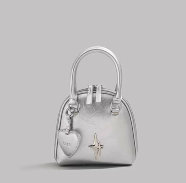 Hot Selling Portable Shell Bag (Silver)