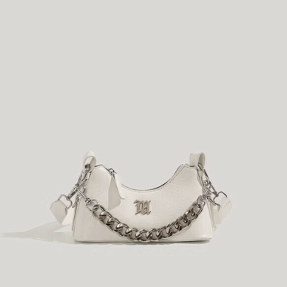Hot Selling Vintage Denim Chain Bag (White)