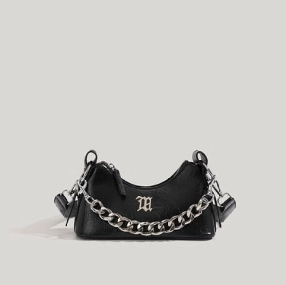 Hot Selling Vintage Denim Chain Bag (Black)