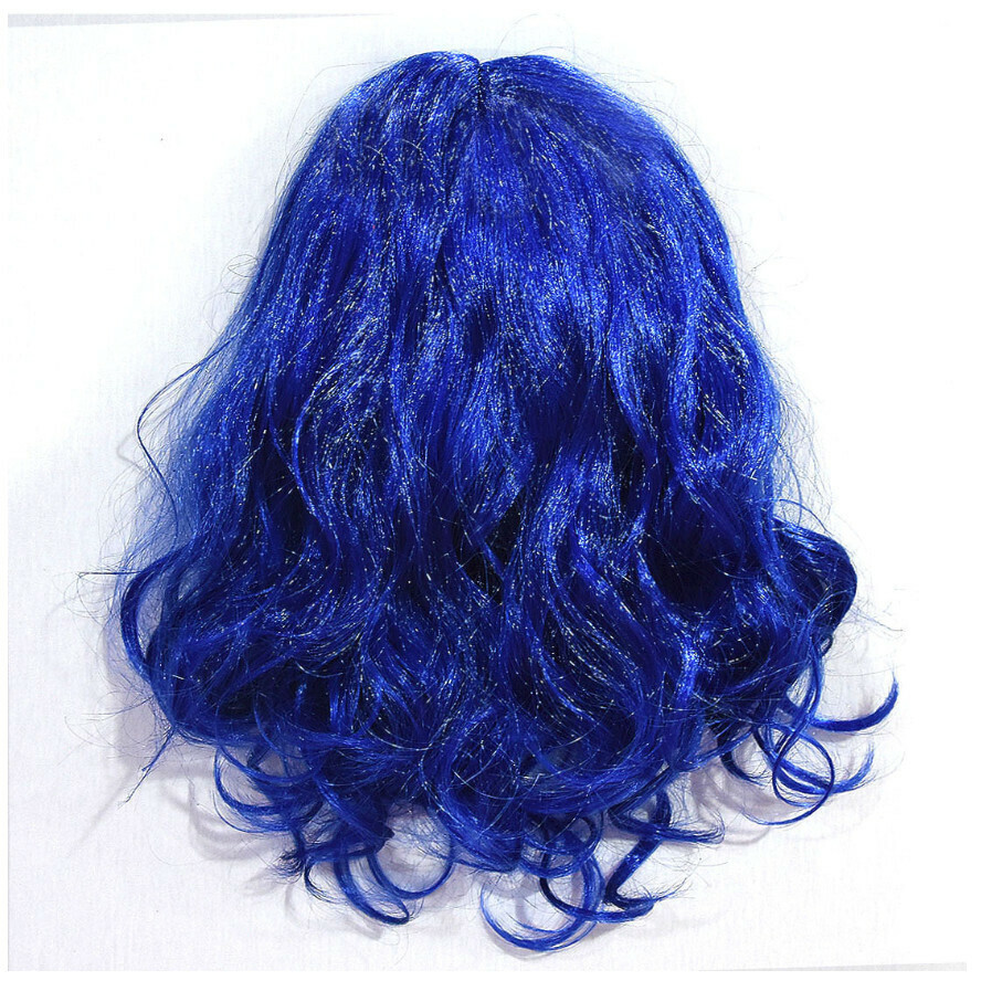Hot Selling Halloween Blue Wig (One Size)
