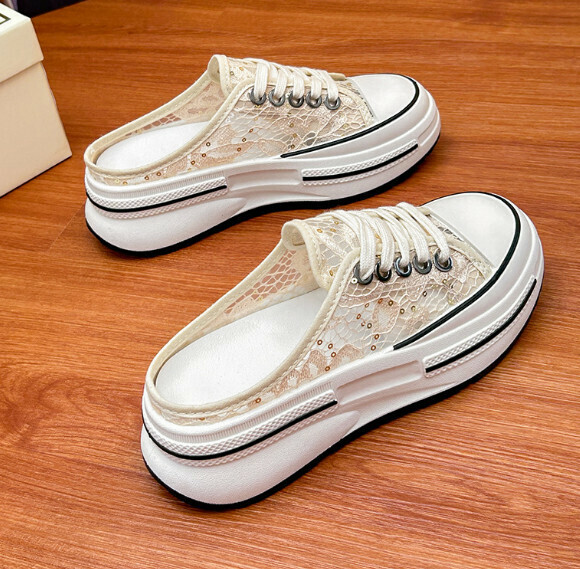 Hotly recommended thick-soled retro casual beach shoes (beige) [size 35-40] [contact customer service after placing the order to confirm the delivery size]
