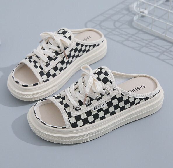 Hot recommended casual thick-soled beach shoes (225-1 grid) [35-40 sizes] [Contact customer service after placing the order to confirm the delivery size]