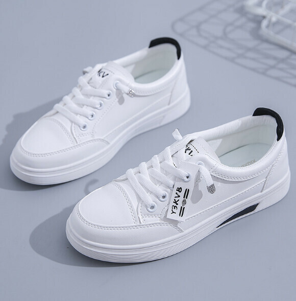 爆款透氣厚底休閒鞋（D201白黑色）【35-40碼】【下單後聯絡客服確認發貨尺碼】
