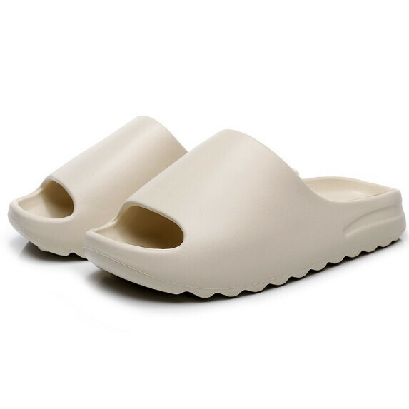 New EVA coconut sandals for women (milky white [size 36_45] (contact customer service after placing the order to confirm the delivery size)