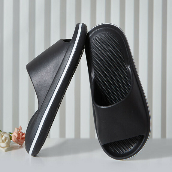 New style of rebound soft-soled sandals for women (black [size 36_45] (contact customer service after placing the order to confirm the delivery size)