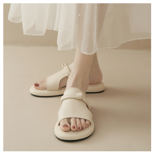 New thick-soled casual flat sandals (white size 35-40) (contact customer service after placing the order to confirm the delivery size)