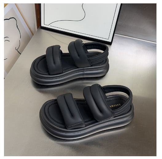 Hot Selling Velcro Sandals (Black/35-40 Sizes) (Contact customer service after placing the order to confirm the delivery size)