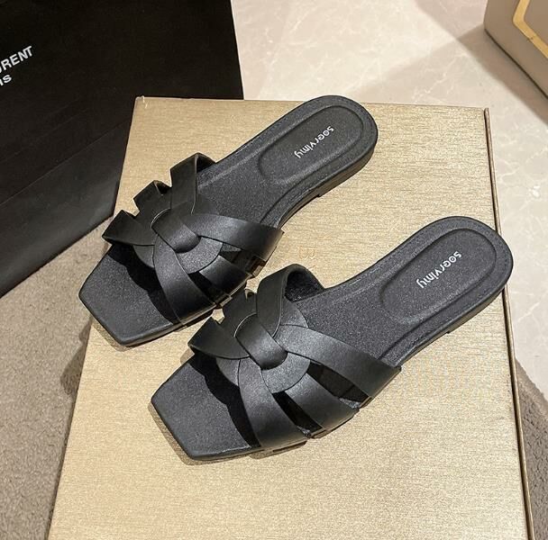 Hot selling (black size 35-40) slippers and slippers (contact customer service after placing order to confirm delivery size)