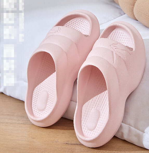 Hot selling slippers [Pink-thick-soled dad slippers] (Size: 36-41) [Please contact customer service to confirm the delivery size after placing the order]
