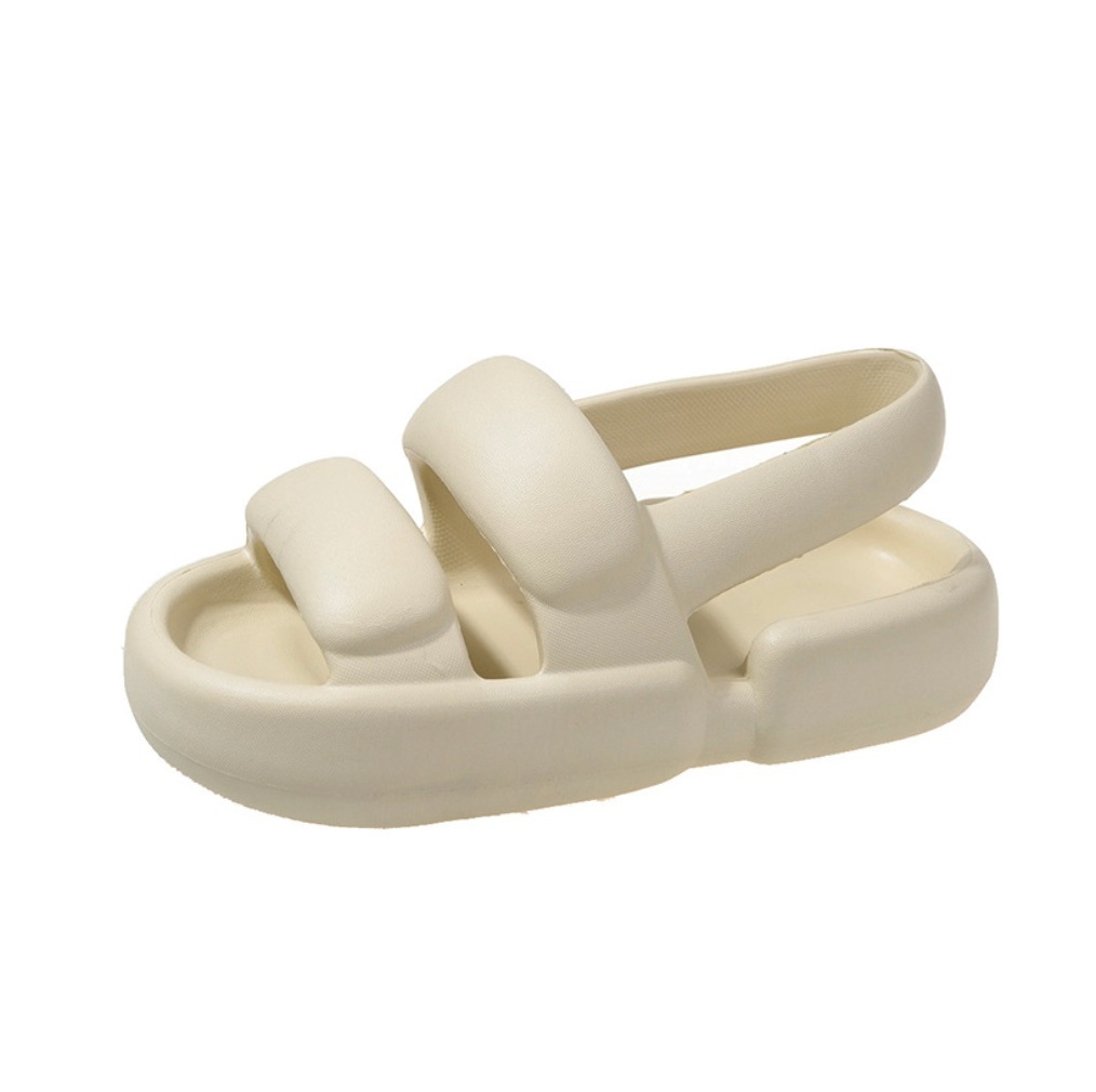 Popular soft-soled non-slip non-slip slippers (white) (size 35-40) (contact customer service after placing an order to confirm the delivery size)
