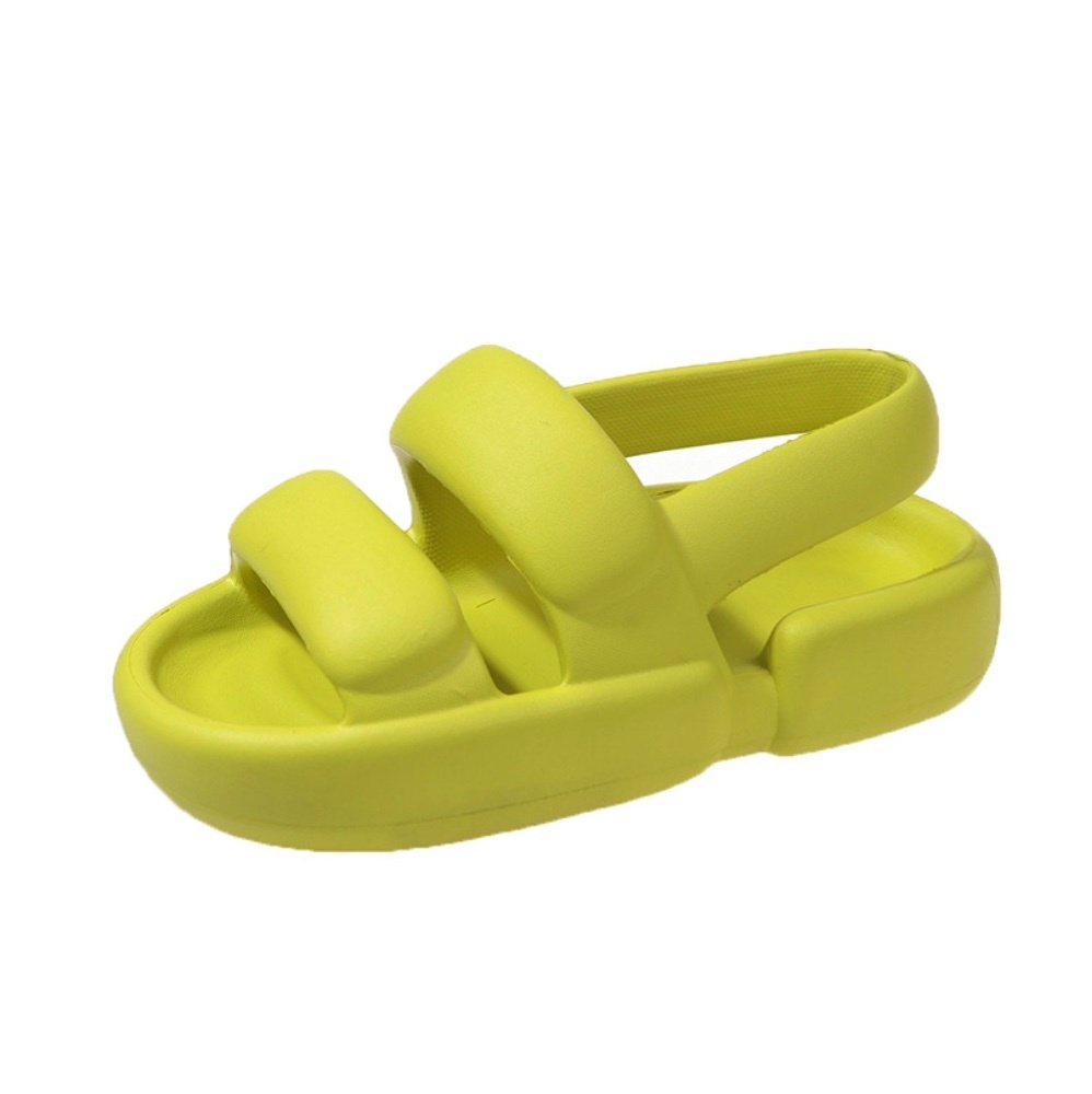 Popular outer wear soft-soled non-slip slippers (green) (size 35-40) (contact customer service after placing the order to confirm the delivery size)