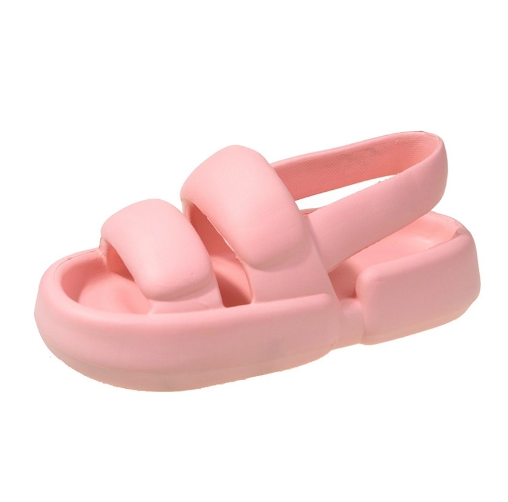 Popular outer wear soft-soled non-slip slippers (pink) (size 35-40) (contact customer service after placing the order to confirm the delivery size)