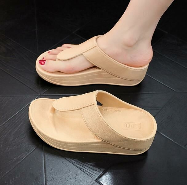 Hot style (khaki size 36-41) flip-flops and flip-flops (contact customer service after placing order to confirm delivery size)