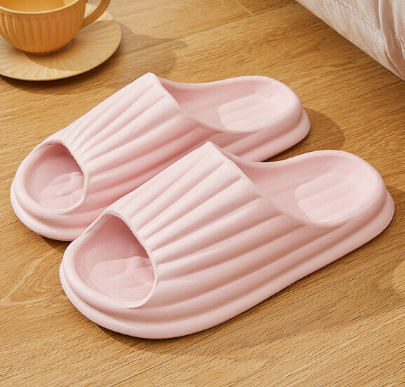 Popular home thick-soled slippers [pink] (size: 36-41) [please contact customer service to confirm the delivery size after placing the order]