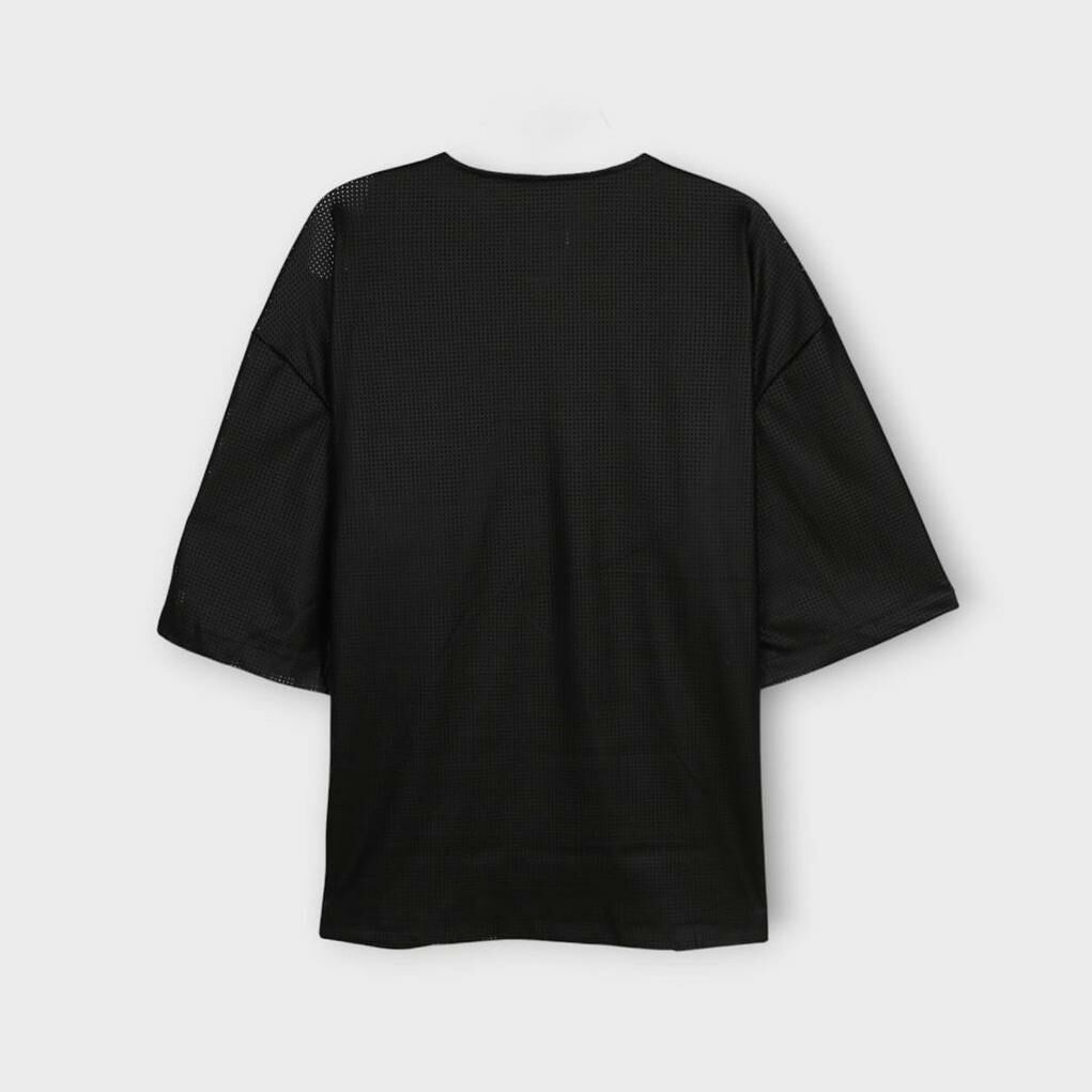 英文字開胸短袖外套 taptaptap-040JK