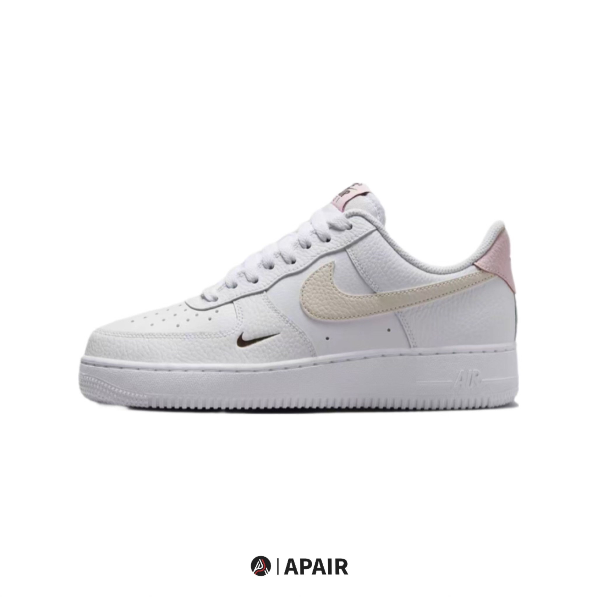 【APAIR】現貨 Nike Air Force 1 low 燕麥粉尾 小勾 HF9992-100