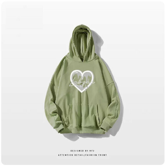 熱推連帽衛衣【M-3XL】【抹茶綠-薄款】(下單後聯絡客服確認發貨尺碼) 