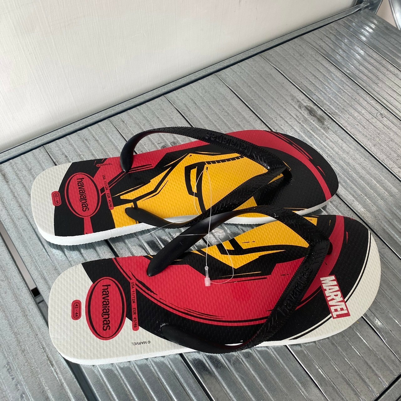 Havaianas 哈瓦仕 拖鞋 夾腳拖 漫威系列 鋼鐵人 4146953-0001U