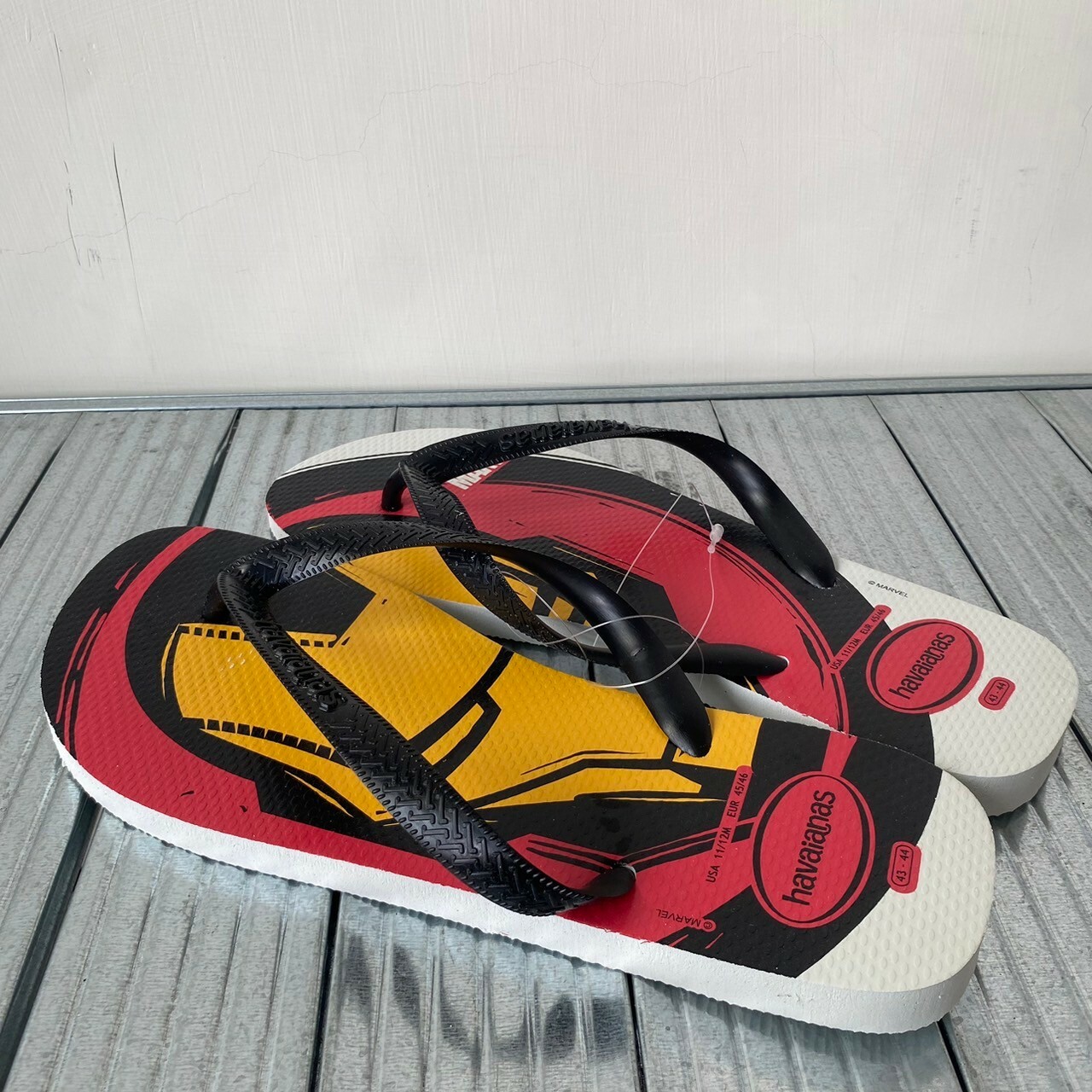 Havaianas 哈瓦仕 拖鞋 夾腳拖 漫威系列 鋼鐵人 4146953-0001U