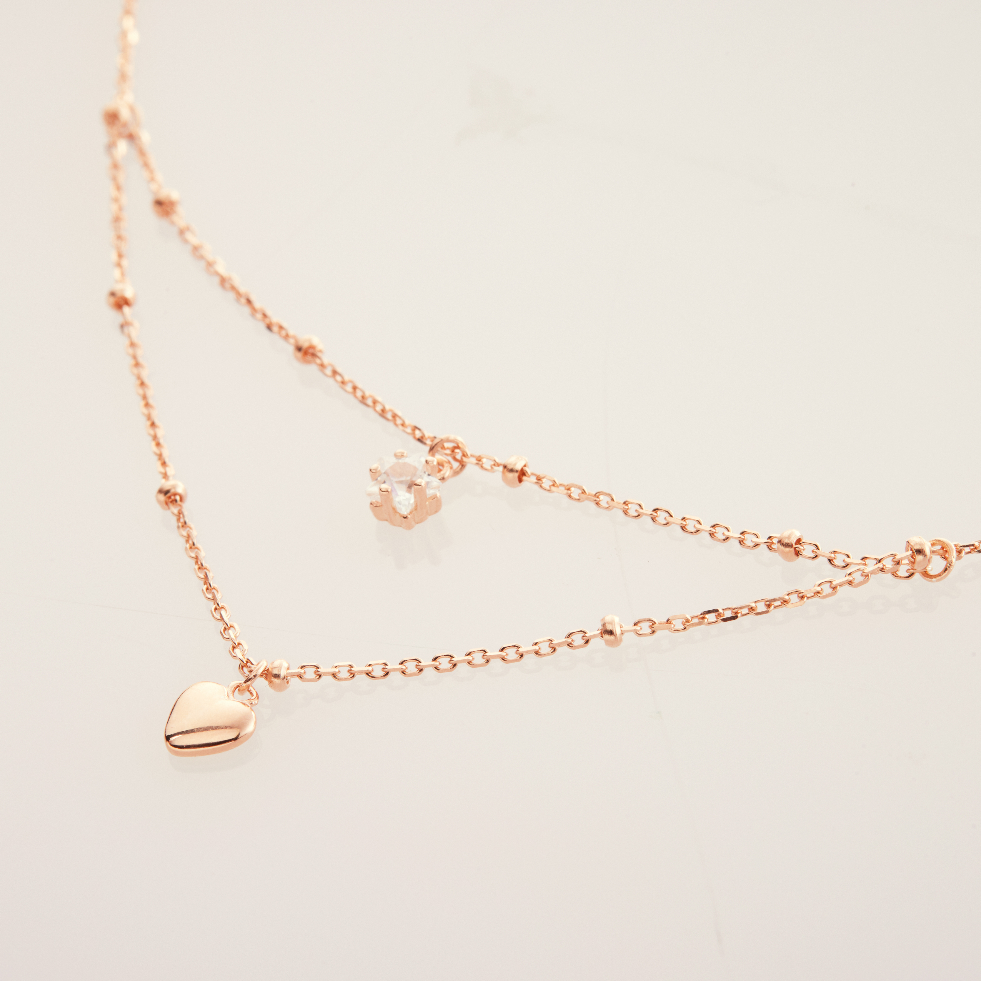 N358 | 純銀鋯石項鍊