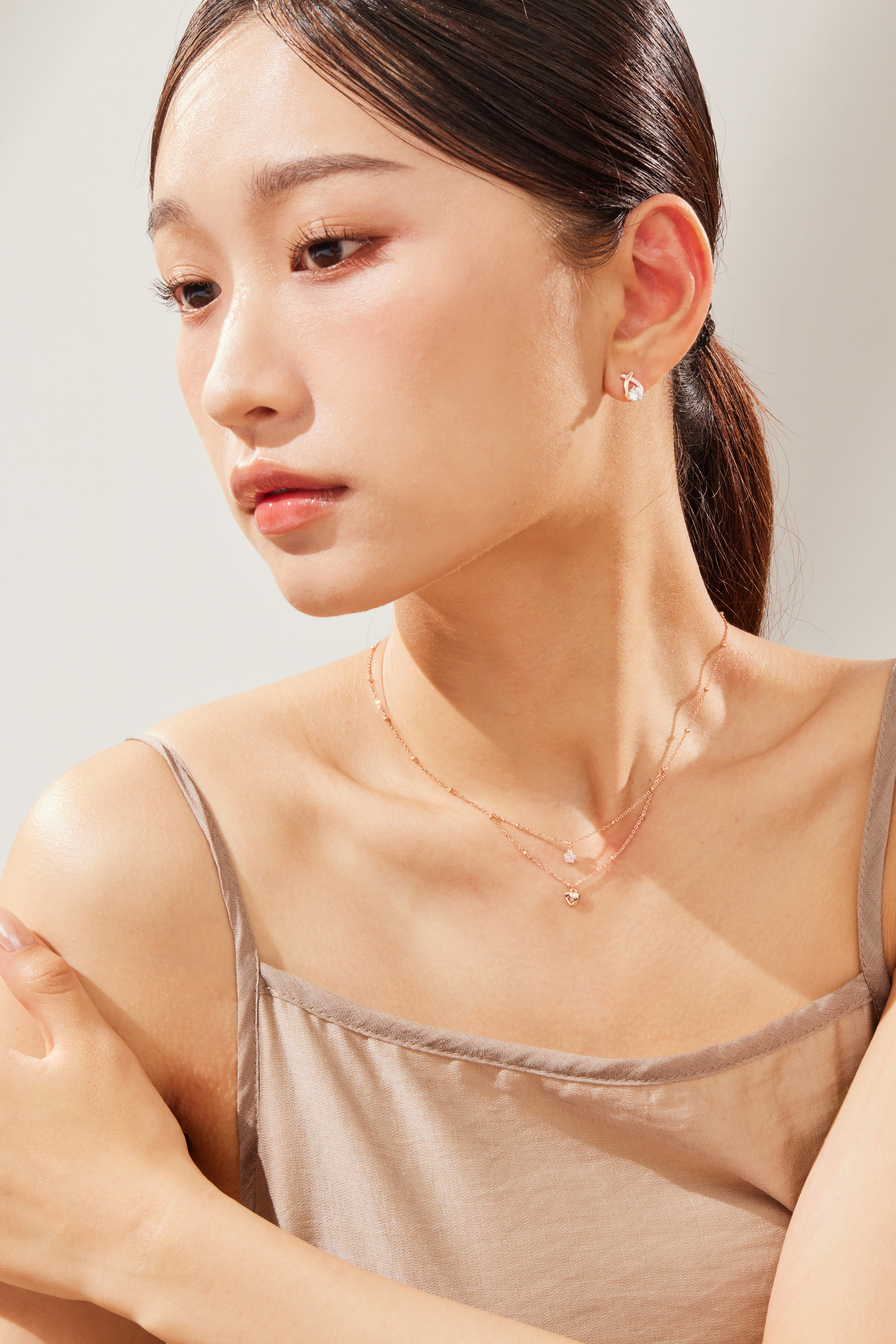 N358 | 純銀鋯石項鍊