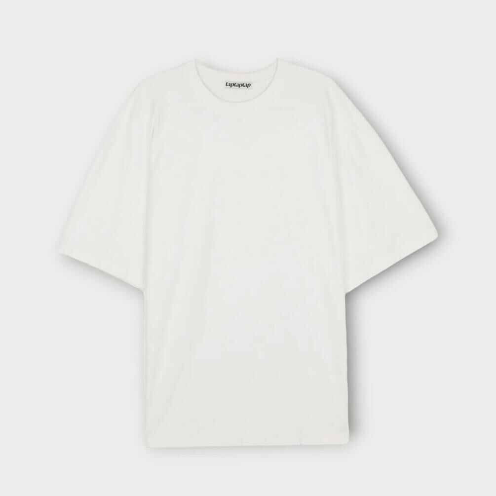 洗水淨色短袖Tee taptaptap-047T