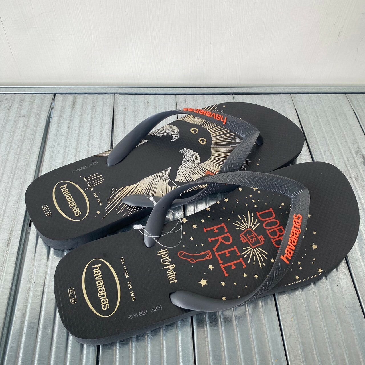 Havaianas 哈瓦仕 拖鞋 夾腳拖 哈利波特 多比 4141763-7866U